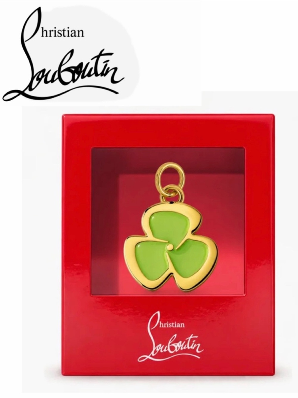 CHRISTIAN LOUBOUTIN Lipstick Green Clover Charm
